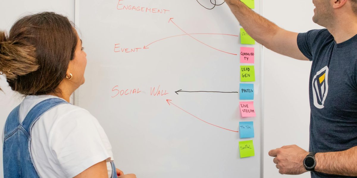 A team actively collaborating, demonstrating strong problem-solving and decision-making skills.
