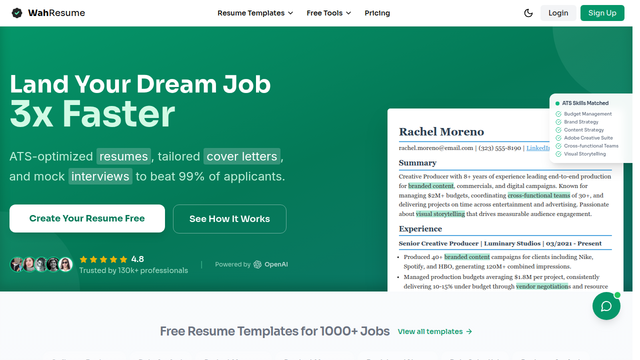 Learn about Applicant Tracking Systems (ATS) and optimize your resume on WahResume.com.