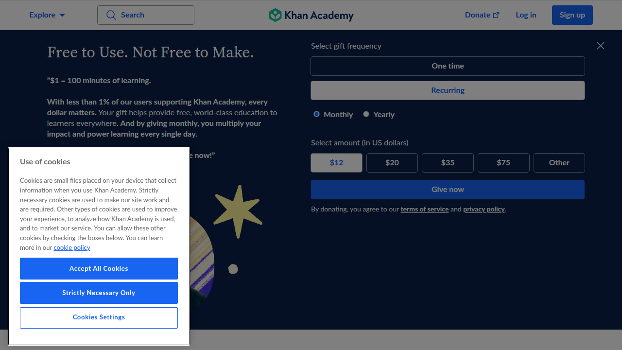 Khan Academy offers thousands of free video lessons and practice exercises across various subjects, supporting self-paced learning.