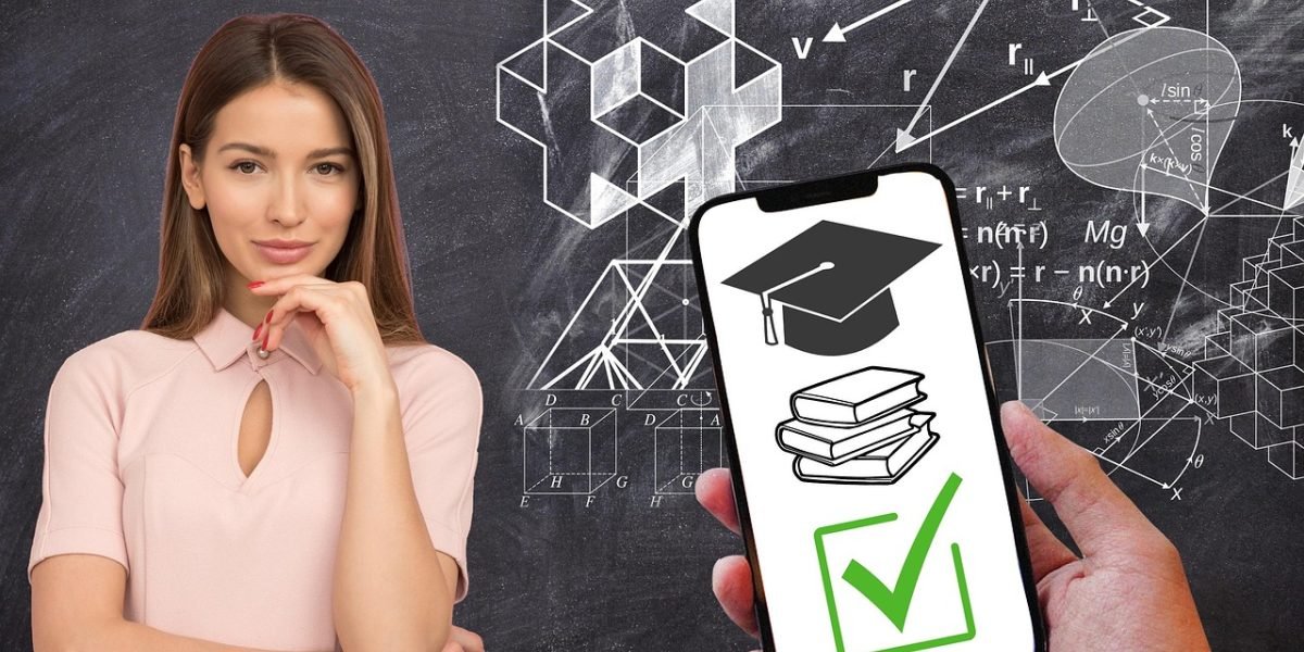 An individual focused on an online learning platform, representing the flexibility and engagement of digital education.